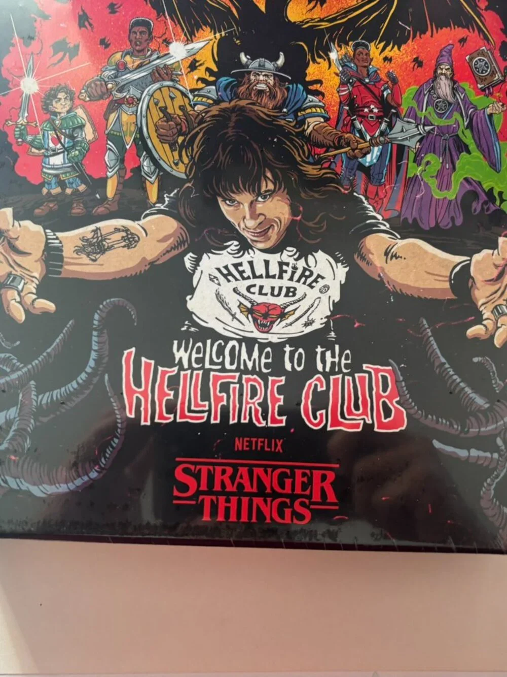 NEW Dungeons & Dragons Stranger Things: Welcome to the Hellfire Club Board Game